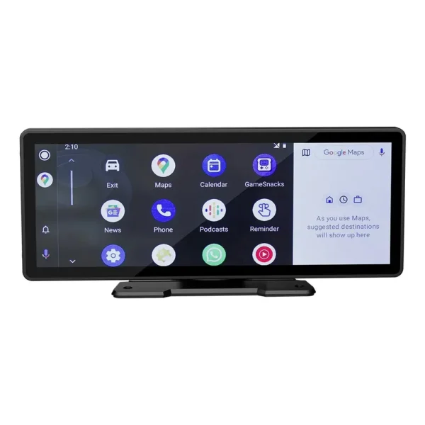 10.26 inç Taşınabilir Kablosuz CarPlay ve Android Auto