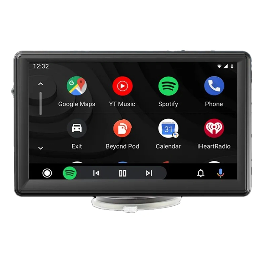 7 inç Taşınabilir Kablosuz CarPlay ve Android Auto