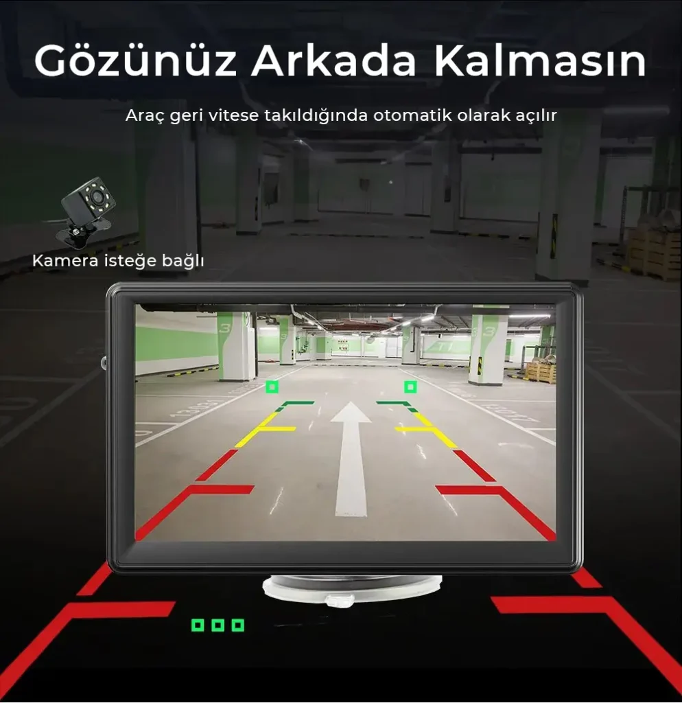 7 inç Taşınabilir Kablosuz CarPlay ve Android Auto 7 inç Taşınabilir Kablosuz CarPlay ve Android Auto